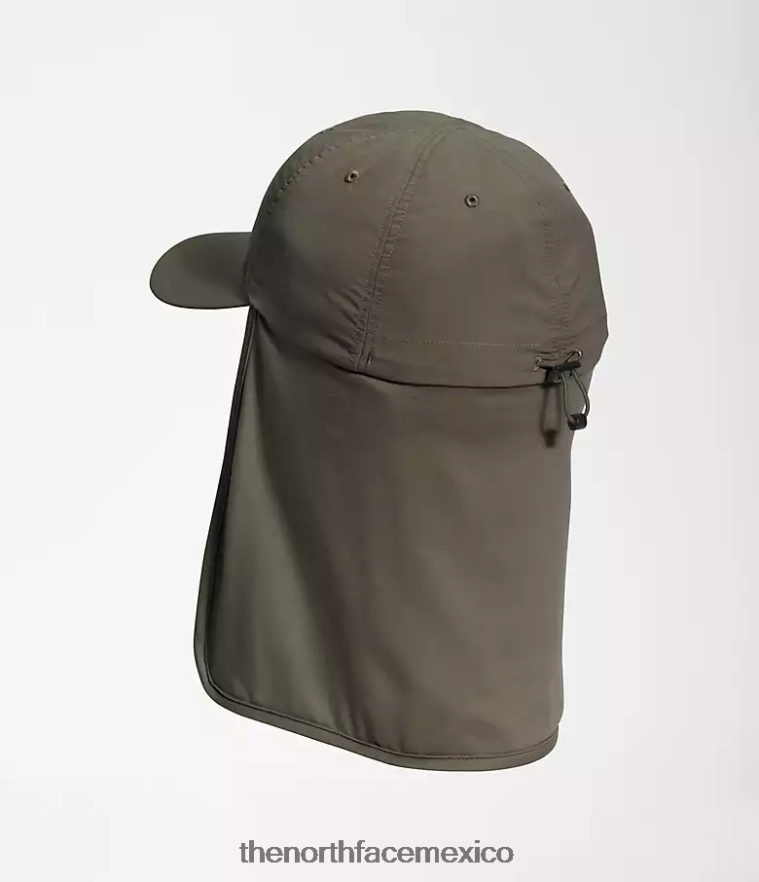 The North Face accesorio NFHLJL367 nuevo verde topo unisexo sombrero protector solar horizonte - Image 2