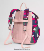 The North Face accesorio NFHLJL397 señor. estampado abstracto grande rosa/azul cueva niños mochila mini explorador juvenil - Image 2