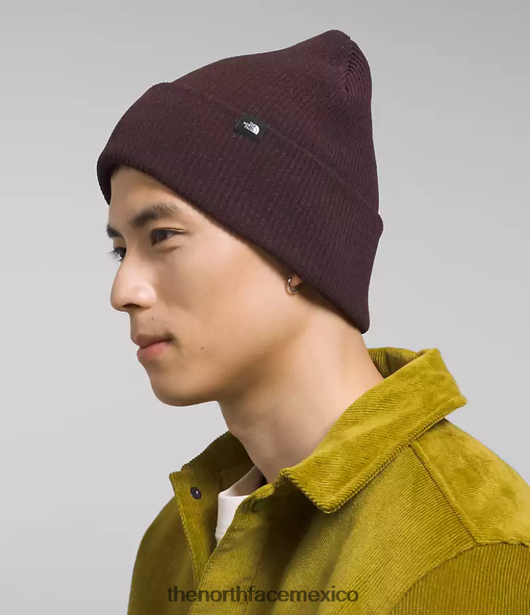 The North Face accesorio NFHLJL562 marrón carbón unisexo gorro urbano con puños - Image 2