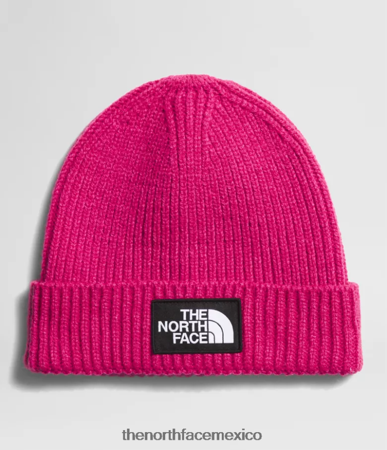 The North Face accesorio NFHLJL762 señor. rosa niños gorro con puños y logo de tnf - Image 1