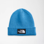 The North Face accesorio NFHLJL78 azul súper sónico niños gorro con puños y logo de tnf