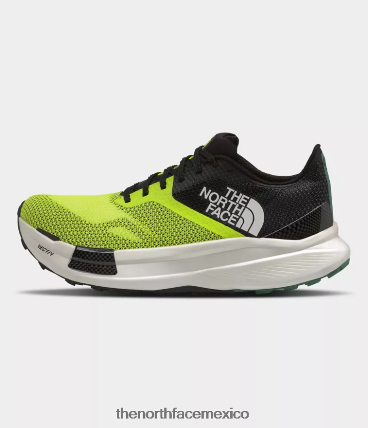 The North Face calzado NFHLJL1046 led amarillo/tnf negro hombres zapatos summit series vectiv pro - Image 1