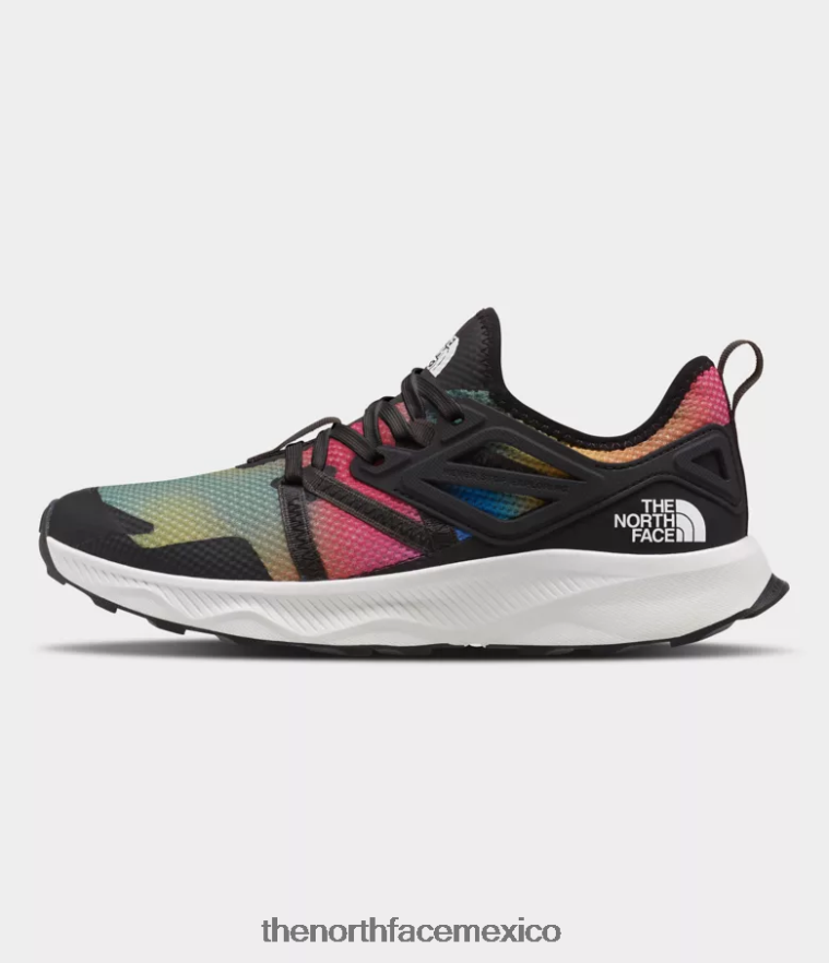 The North Face calzado NFHLJL1078 orgullo super sonic azul impresión/tnf negro hombres zapatos ojo de buey - Image 1