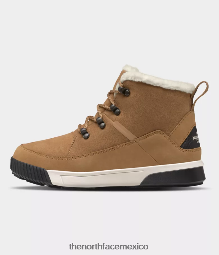 The North Face calzado NFHLJL1101 mantequilla de almendras/tnf negra mujer botas impermeables sierra de encaje medio - Image 1