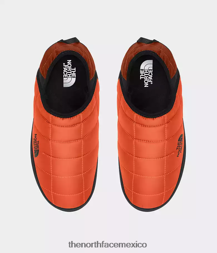 The North Face calzado NFHLJL1137 naranja retro/negro tnf hombres mulas de tracción thermoball v - Image 2