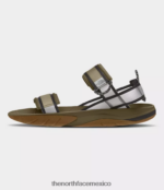 The North Face calzado NFHLJL131 oliva militar/negro tnf hombres sandalias deportivas skeena