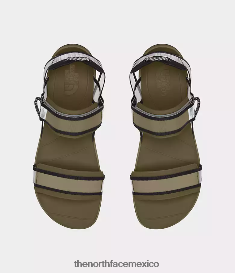 The North Face calzado NFHLJL131 oliva militar/negro tnf hombres sandalias deportivas skeena - Image 3