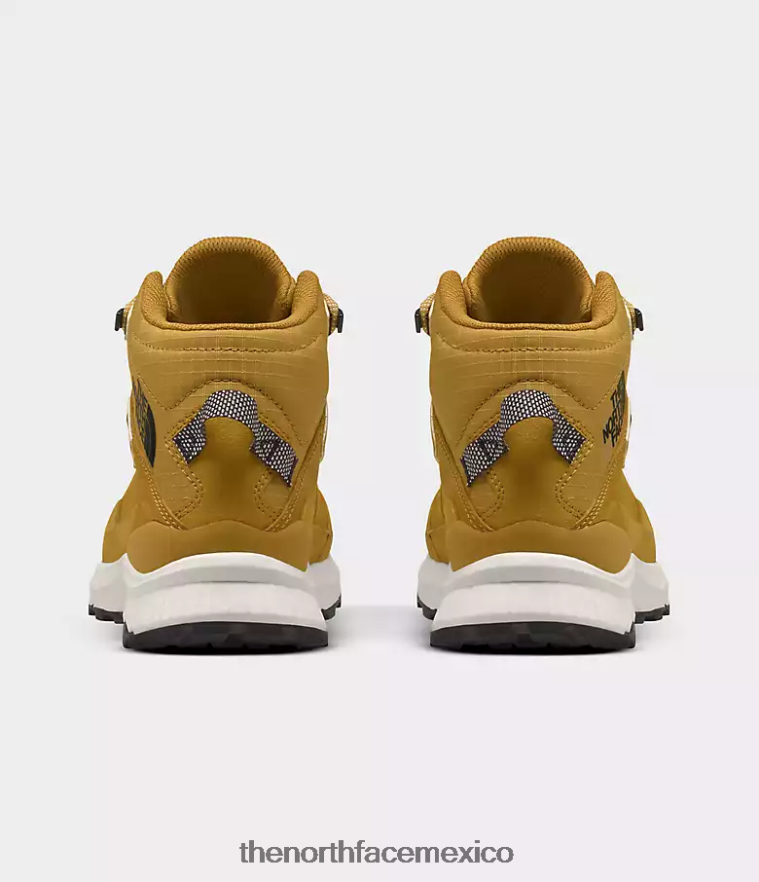 The North Face calzado NFHLJL750 amarillo flecha/blanco gardenia mujer botas impermeables de cuero cragstone - Image 3