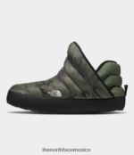 The North Face calzado NFHLJL789 estampado de camuflaje de maleza de tomillo/tnf negro hombres botines de tracción termoball