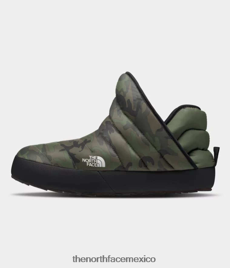 The North Face calzado NFHLJL789 estampado de camuflaje de maleza de tomillo/tnf negro hombres botines de tracción termoball - Image 1