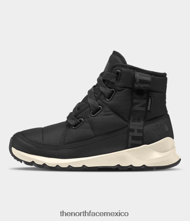 The North Face calzado NFHLJL814 tnf negro/gris asfalto mujer botas impermeables de lujo con cordones thermoball - Image 1