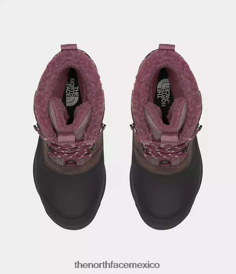 The North Face calzado NFHLJL947 gris pardo intenso/negro tnf mujer botas impermeables chilkat v 400 - Image 2