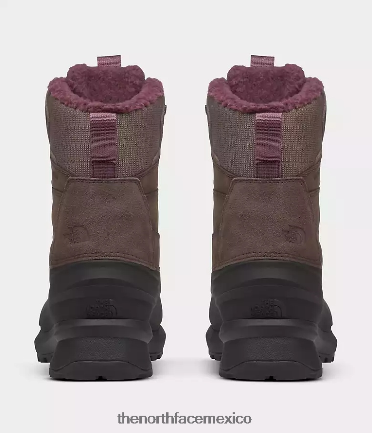 The North Face calzado NFHLJL947 gris pardo intenso/negro tnf mujer botas impermeables chilkat v 400 - Image 3