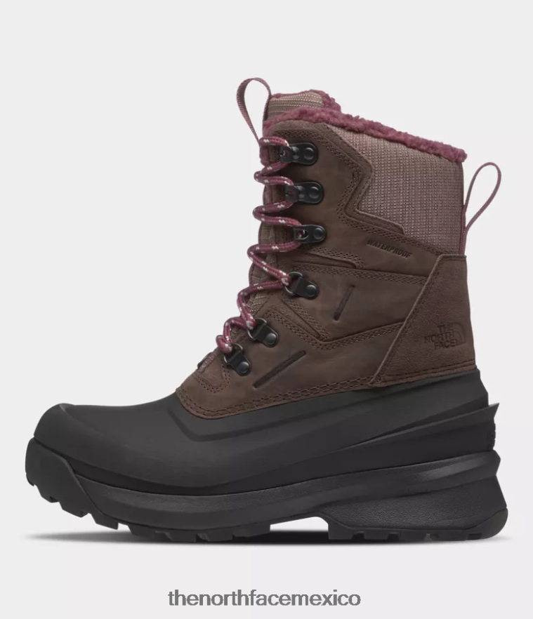 The North Face calzado NFHLJL947 gris pardo intenso/negro tnf mujer botas impermeables chilkat v 400 - Image 1