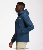 The North Face ropa NFHLJL1000 azul sombreado/azul marino cumbre hombres triclima de antora - Image 3