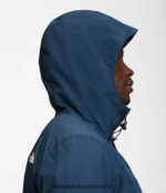 The North Face ropa NFHLJL1000 azul sombreado/azul marino cumbre hombres triclima de antora - Image 4