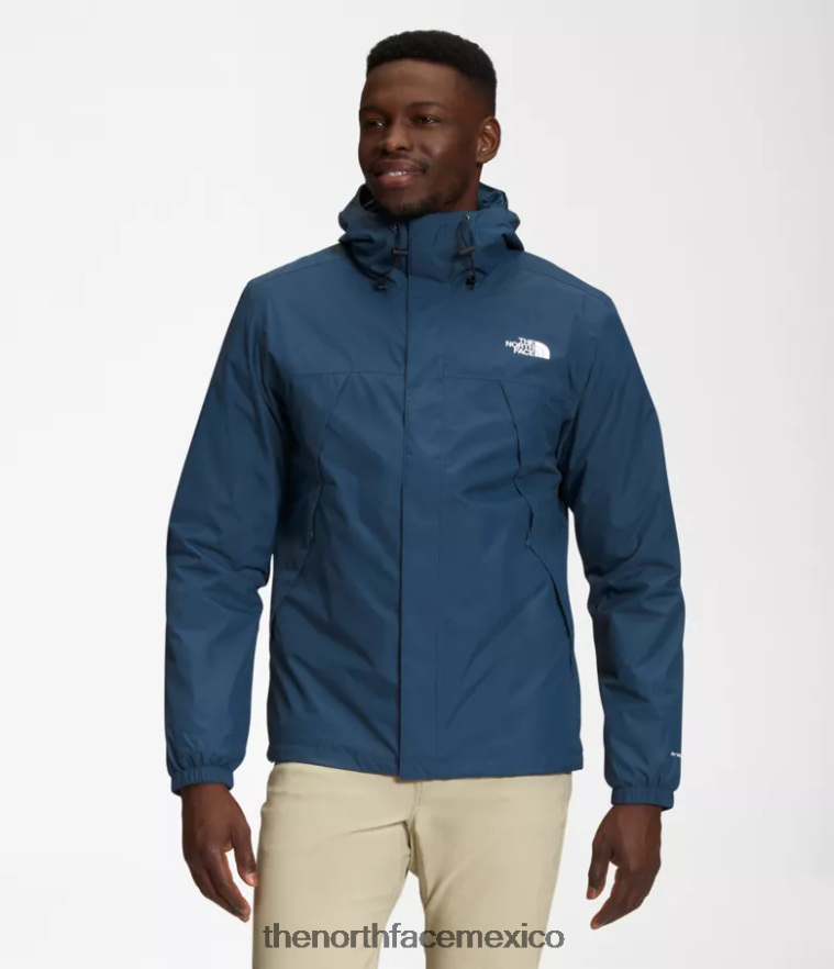The North Face ropa NFHLJL1000 azul sombreado/azul marino cumbre hombres triclima de antora - Image 1