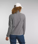 The North Face ropa NFHLJL1014 tnf gris medio jaspeado mujer chaqueta alpina polartec 100 - Image 3