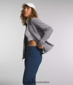 The North Face ropa NFHLJL1014 tnf gris medio jaspeado mujer chaqueta alpina polartec 100 - Image 4