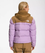 The North Face ropa NFHLJL1015 lupino/marrón utilitario mujer 92 chaqueta nuptse de baja fidelidad y alta tecnología - Image 2
