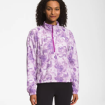 The North Face ropa NFHLJL1019 estampado de tinte tonal de flor de cactus púrpura mujer jersey hidrenalina 2000