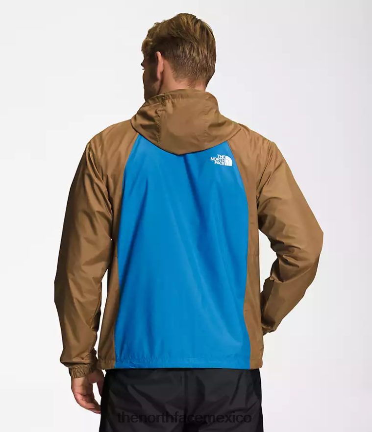 The North Face ropa NFHLJL101 azul súper sónico/marrón utilitario hombres chaqueta hidrenalina 2000 - Image 2