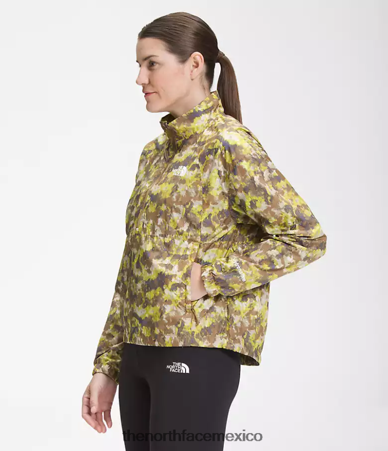 The North Face ropa NFHLJL1020 estampado camp punteado en marrón utilitario mujer jersey hidrenalina 2000 - Image 3
