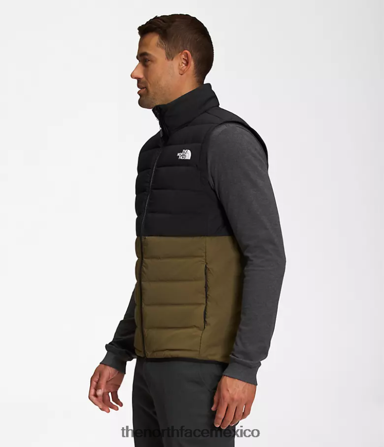 The North Face ropa NFHLJL1032 tnf negro/oliva militar hombres chaleco elástico Belleview - Image 3