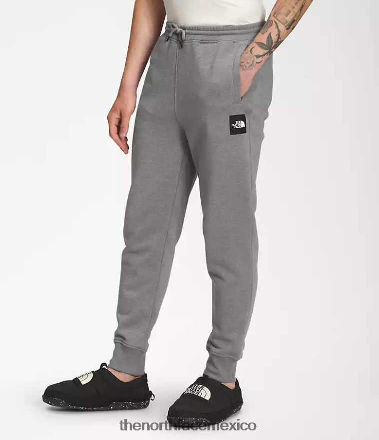 The North Face ropa NFHLJL1038 tnf gris medio jaspeado/tnf negro hombres joggers box nse - Image 3