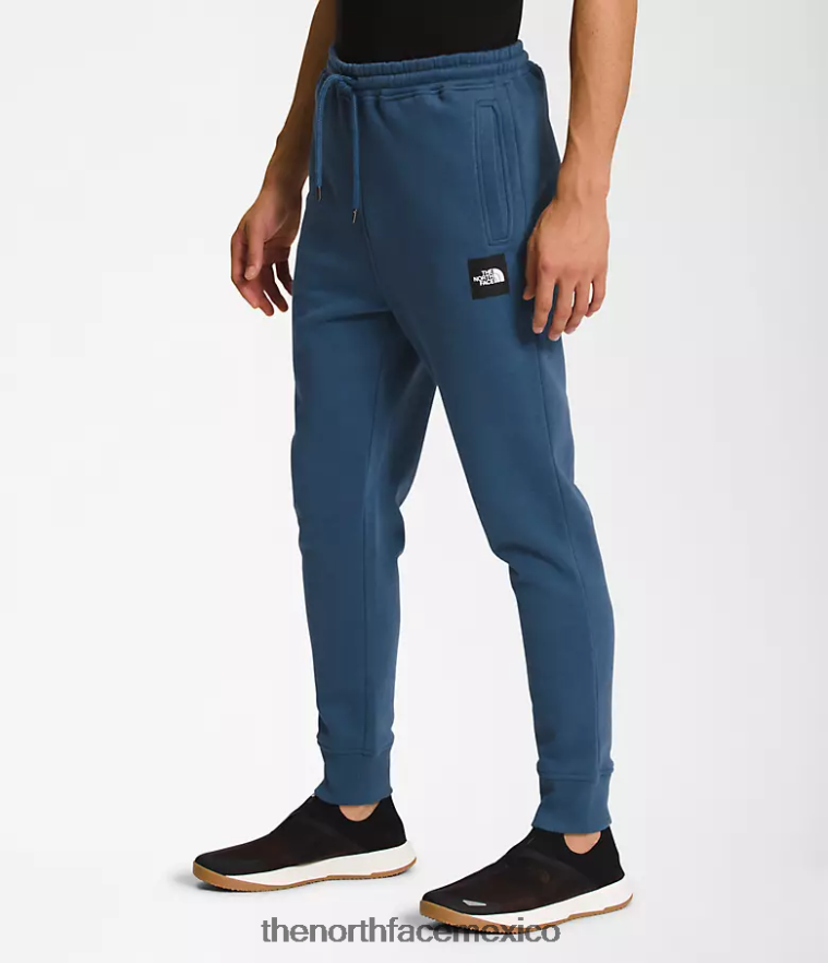 The North Face ropa NFHLJL1039 azul sombreado/negro tnf hombres joggers box nse - Image 3