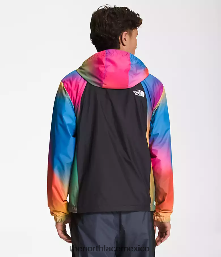 The North Face ropa NFHLJL103 estampado degradado azul supersónico hombres chaqueta hidrenalina 2000 - Image 2