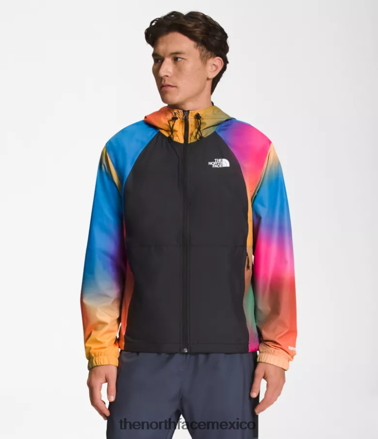 The North Face ropa NFHLJL103 estampado degradado azul supersónico hombres chaqueta hidrenalina 2000 - Image 1