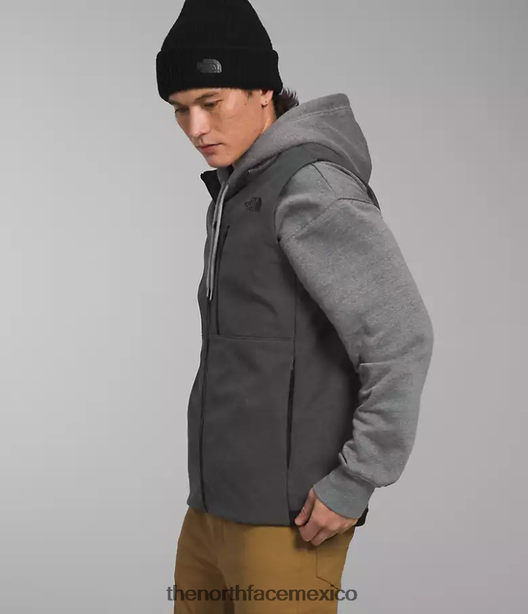 The North Face ropa NFHLJL1066 tnf gris oscuro jaspeado hombres chaleco biónico apex 3 - Image 3