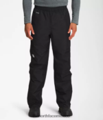 The North Face ropa NFHLJL1073 negro hombres pantalones de lluvia antora