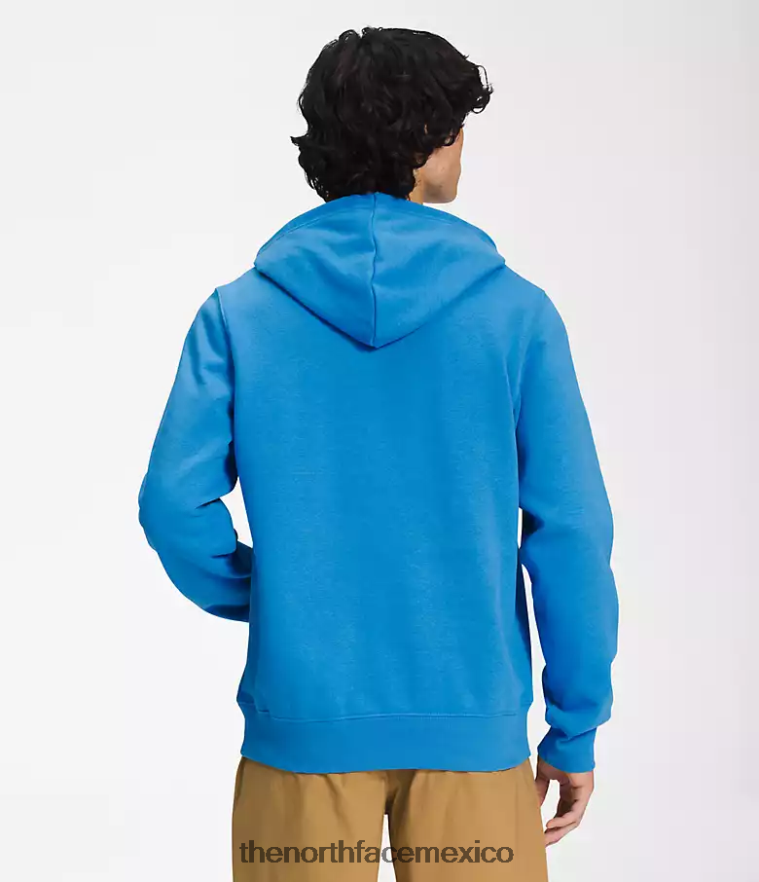 The North Face ropa NFHLJL107 azul supersónico/blanco tnf hombres sudadera con capucha y media cúpula - Image 2