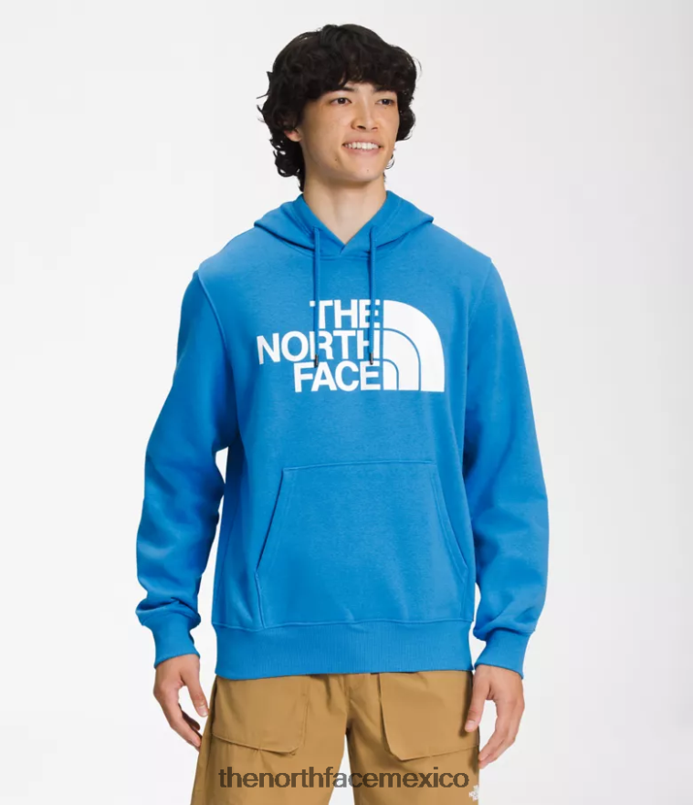 The North Face ropa NFHLJL107 azul supersónico/blanco tnf hombres sudadera con capucha y media cúpula - Image 1