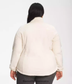 The North Face ropa NFHLJL1089 gardenia blanca mujer plus chaqueta de osito - Image 2