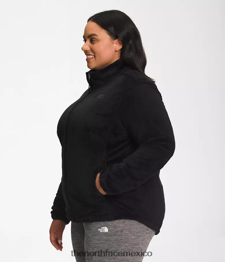 The North Face ropa NFHLJL1090 negro mujer plus chaqueta de osito - Image 3