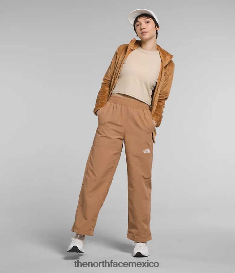 The North Face ropa NFHLJL1098 mantequilla de almendras mujer pantalones fáciles de nailon tnf - Image 2