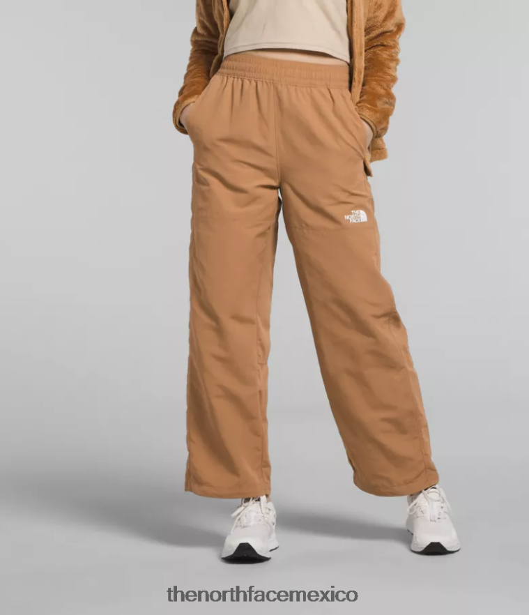 The North Face ropa NFHLJL1098 mantequilla de almendras mujer pantalones fáciles de nailon tnf - Image 1