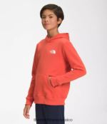 The North Face ropa NFHLJL1105 naranja retra niños sudadera con capucha de lana de campamento - Image 3