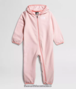 The North Face ropa NFHLJL1112 rosa purísimo bebé glaciar de una sola pieza