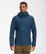 The North Face ropa NFHLJL1114 azul sombreado hombres chaqueta dryzzle Futurelight
