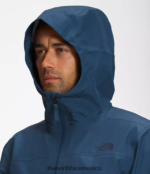 The North Face ropa NFHLJL1114 azul sombreado hombres chaqueta dryzzle Futurelight - Image 4
