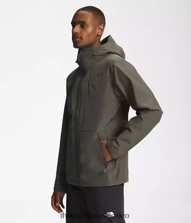 The North Face ropa NFHLJL1116 nuevo verde topo hombres chaqueta dryzzle Futurelight - Image 3