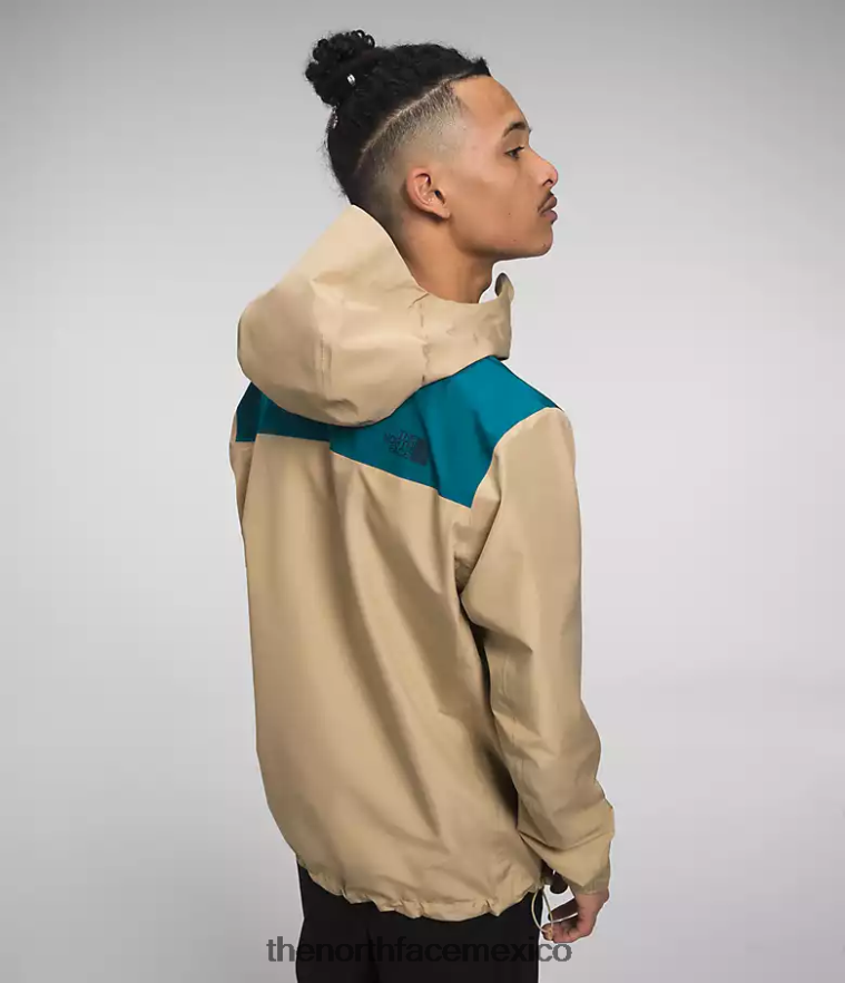 The North Face ropa NFHLJL1117 coral azul/piedra caqui hombres chaqueta dryzzle Futurelight - Image 2