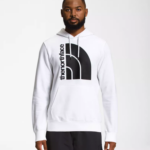 The North Face ropa NFHLJL1123 tnf blanco/tnf negro hombres sudadera con capucha jumbo de media cúpula