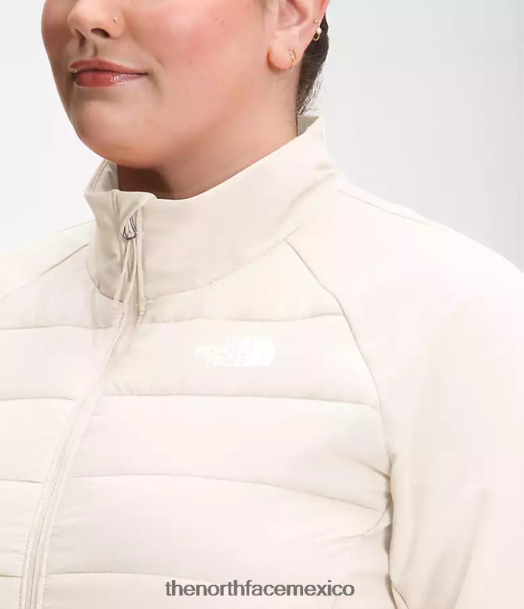 The North Face ropa NFHLJL1145 gardenia blanca mujer además de chaqueta híbrida de refugio cove - Image 4