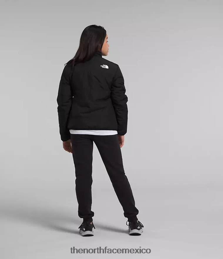 The North Face ropa NFHLJL1152 negro niños chaqueta reversible de musgo - Image 2