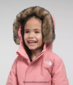 The North Face ropa NFHLJL1154 rosa sombría niños parka ártica - Image 3